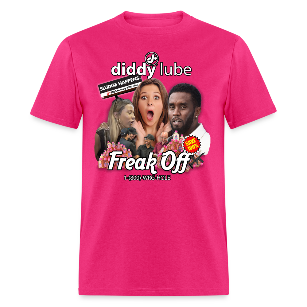 Diddy Lube Shirt - fuchsia