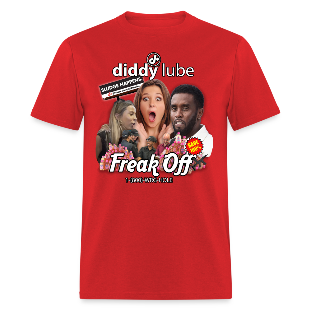 Diddy Lube Shirt - red