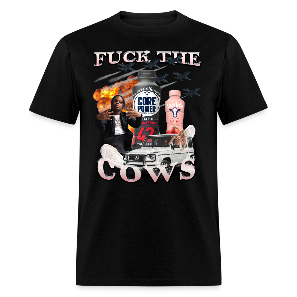 Fuck the Cows Strawberry Edition - black