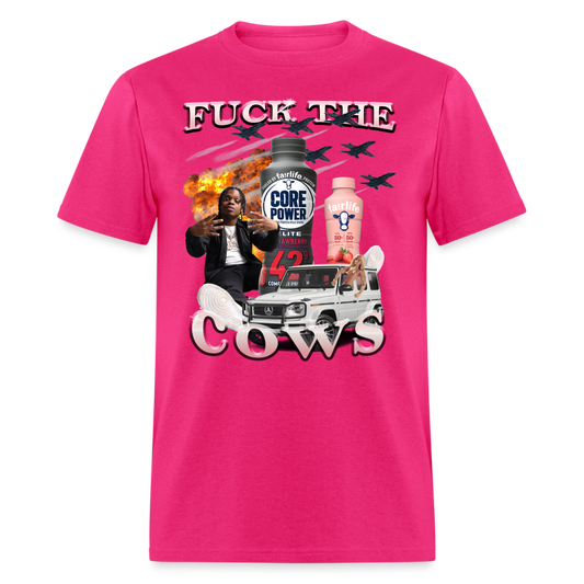 Fuck the Cows Strawberry Edition - fuchsia