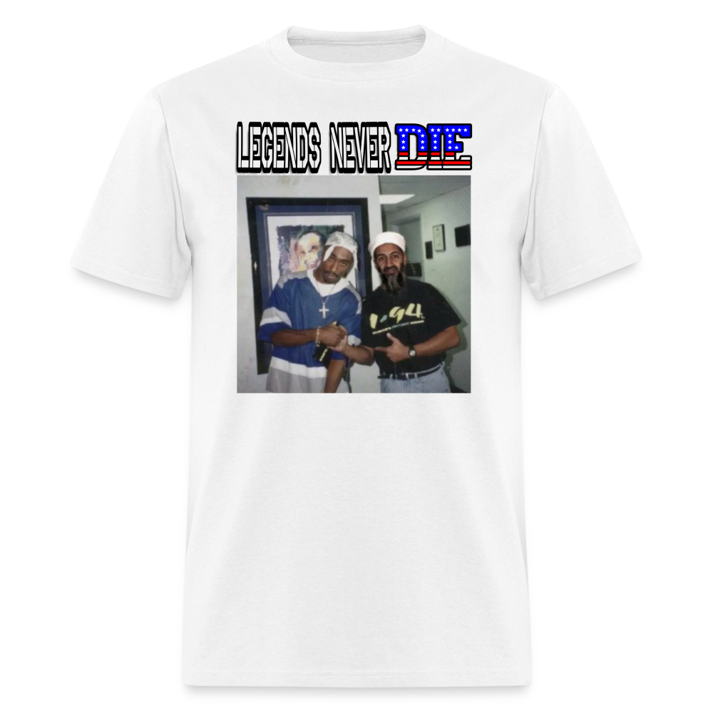 Legends Never Die T-Shirt - white