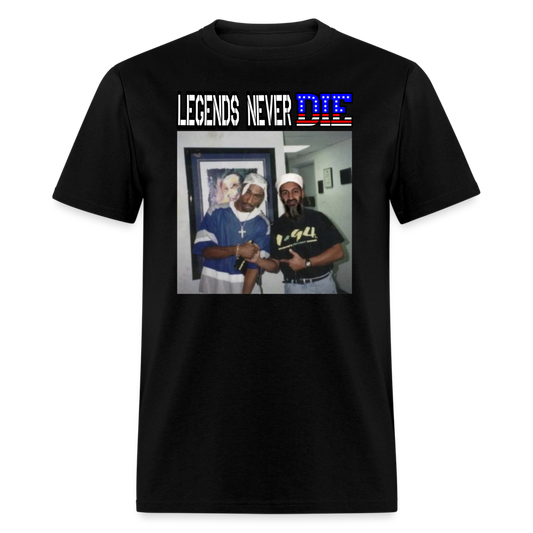 Legends Never Die T-Shirt - black
