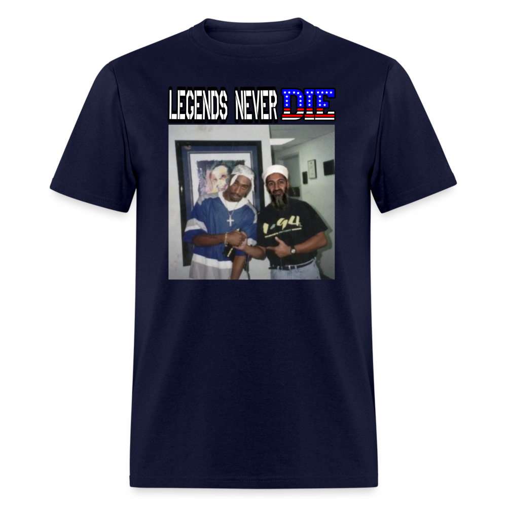 Legends Never Die T-Shirt - navy