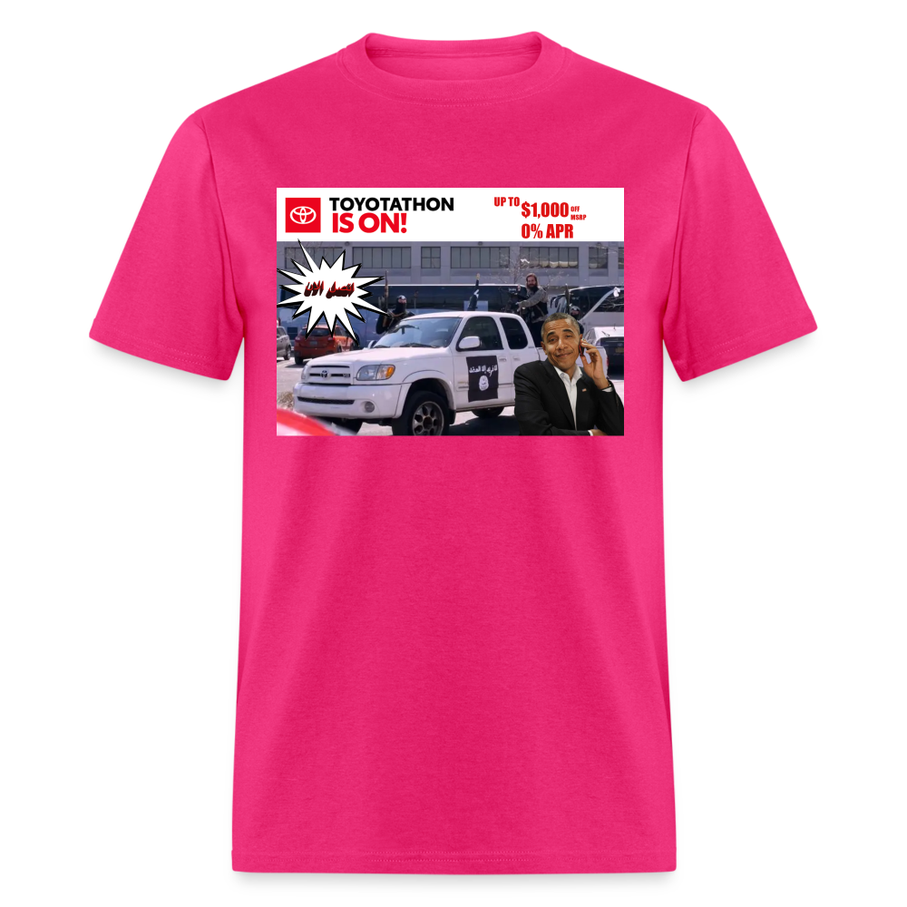 TOYOTATHON T-Shirt - fuchsia