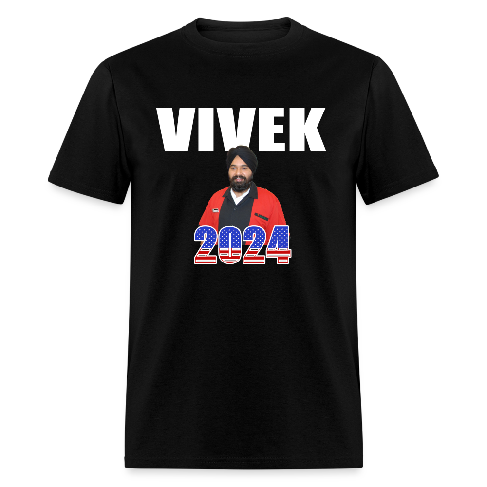 Vivek Campain Tee - black