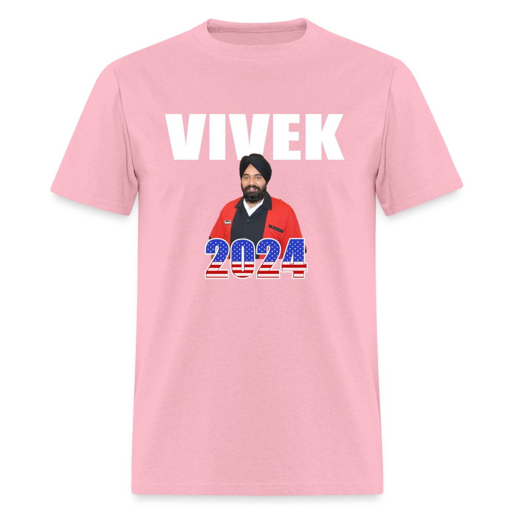 Vivek Campain Tee - pink