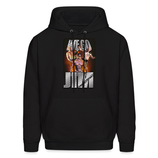 WE GO JIM Hoodie - black