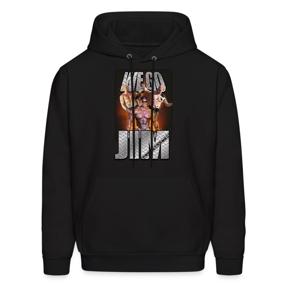 WE GO JIM Hoodie - black