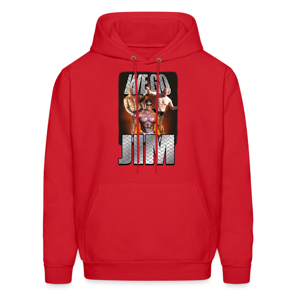 WE GO JIM Hoodie - red