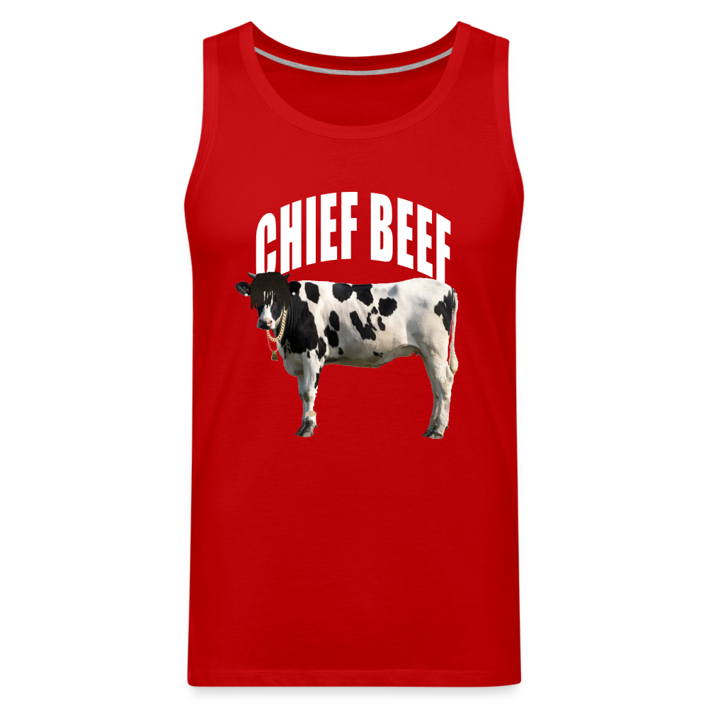 Chief Beef Tank - red