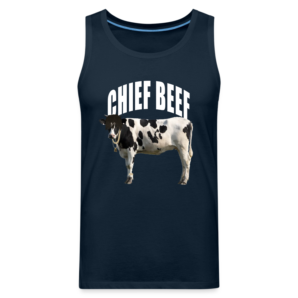 Chief Beef Tank - deep navy