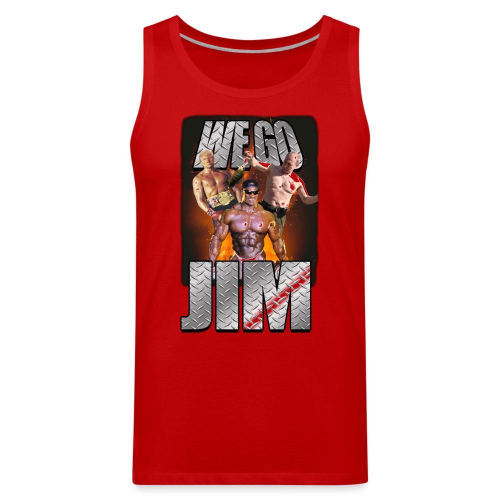 WE GO JIM Tank - red