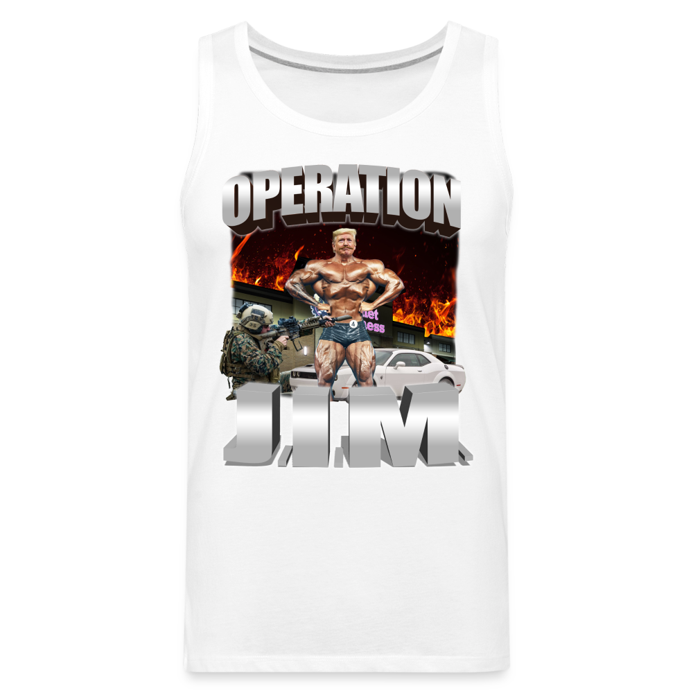 Operation J.I.M. Tank - white