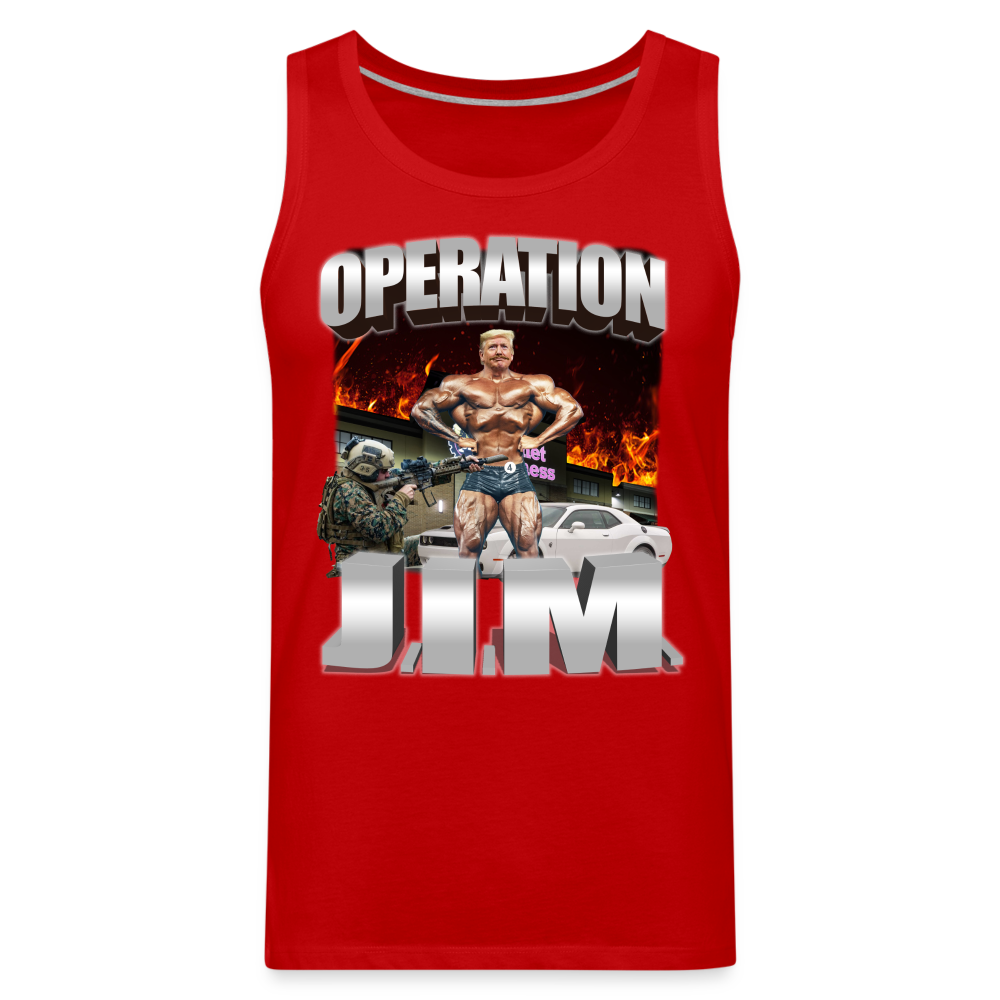 Operation J.I.M. Tank - red