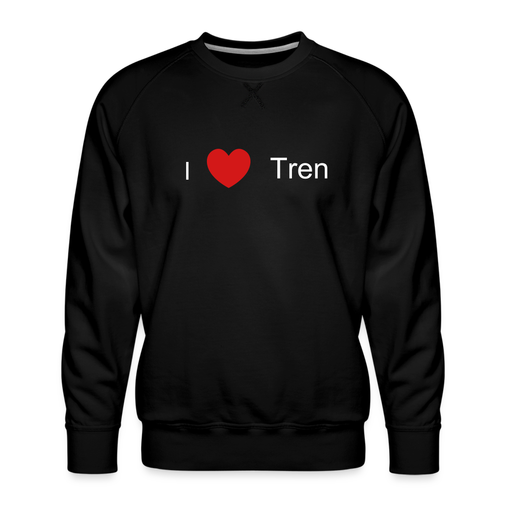 I Love Tren Sweatshirt - black