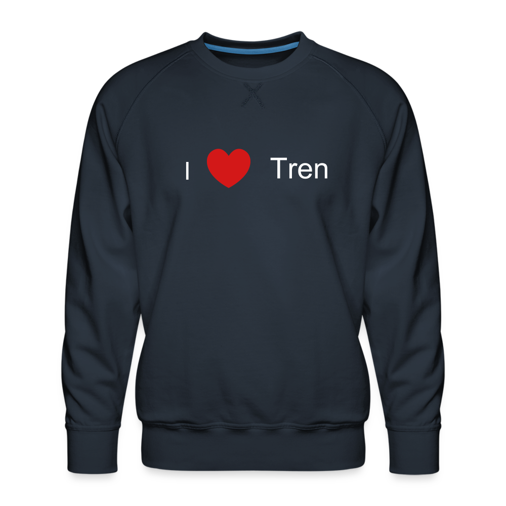 I Love Tren Sweatshirt - navy