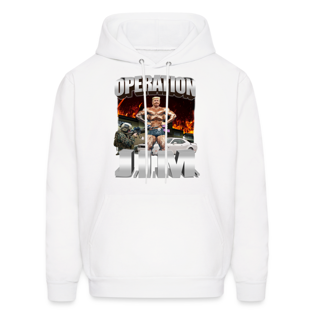 Operation J.I.M. v2 Hoodie - white