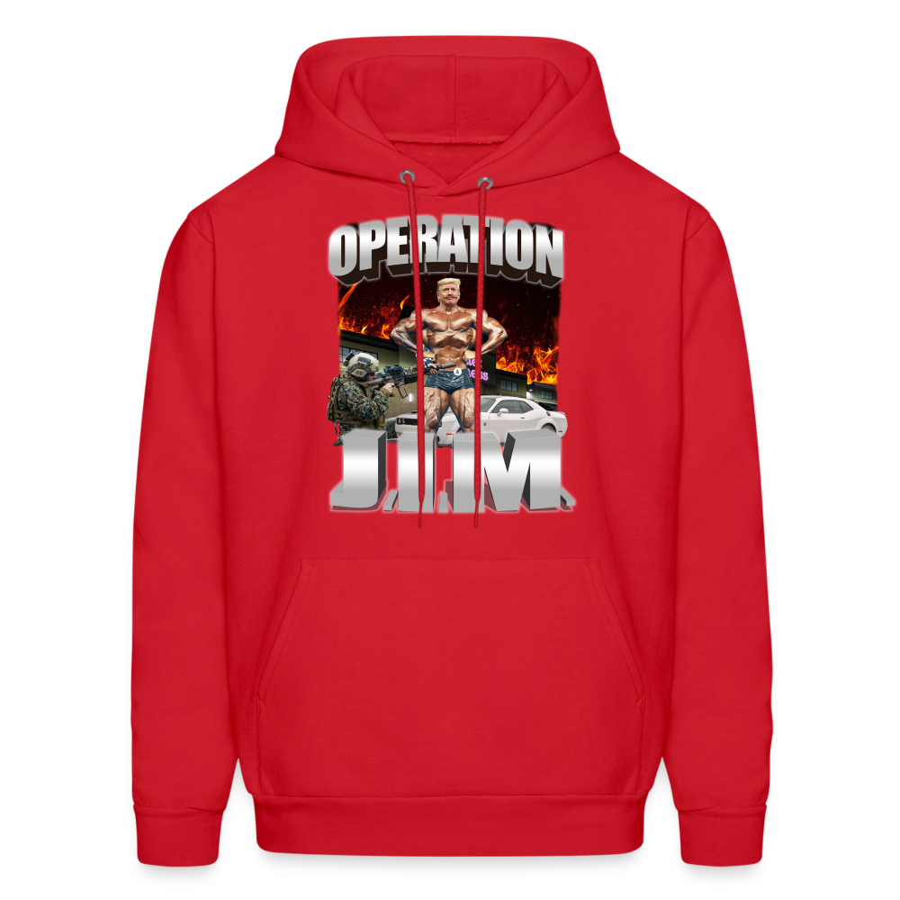 Operation J.I.M. v2 Hoodie - red