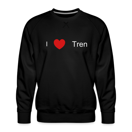 I Love Tren Sweatshirt - black
