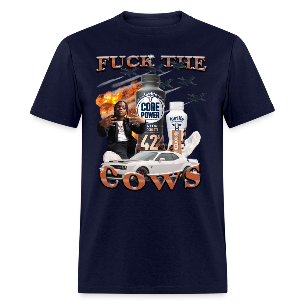 Fuck The Cows - navy