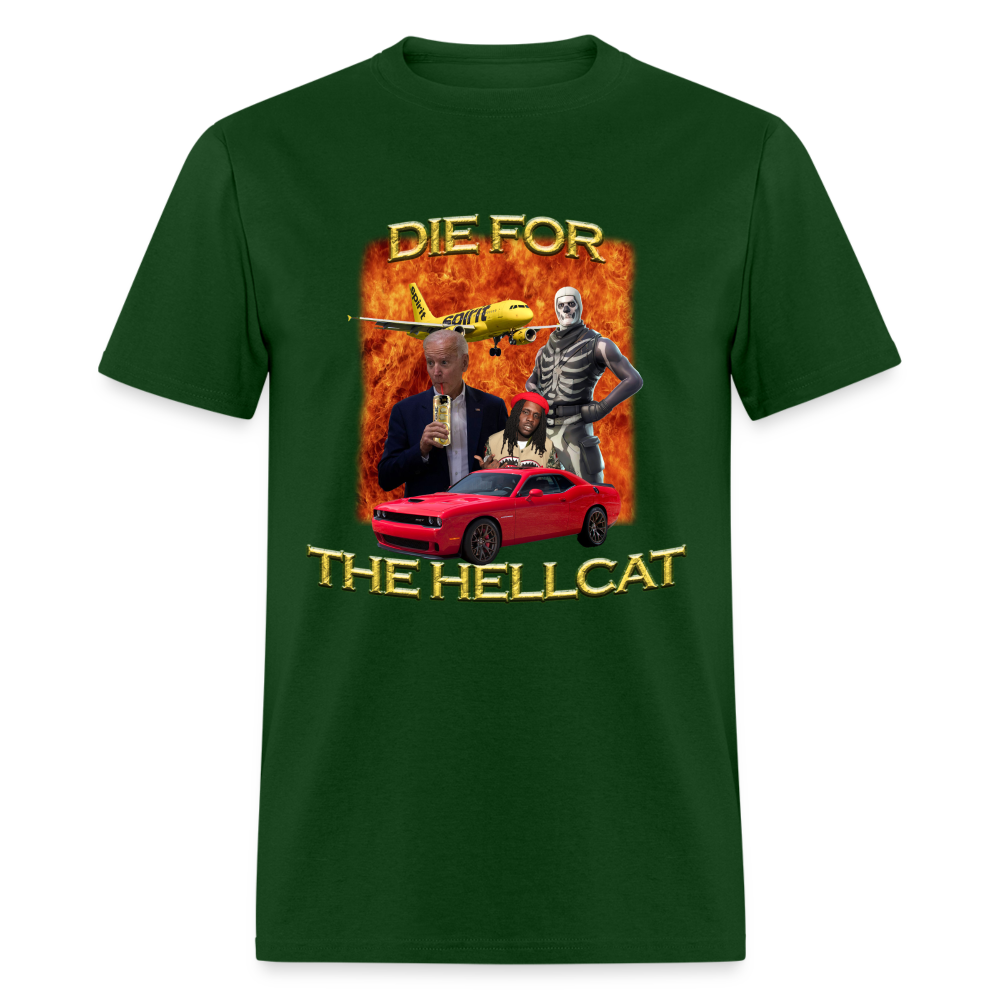 Hellcat Or Die - forest green