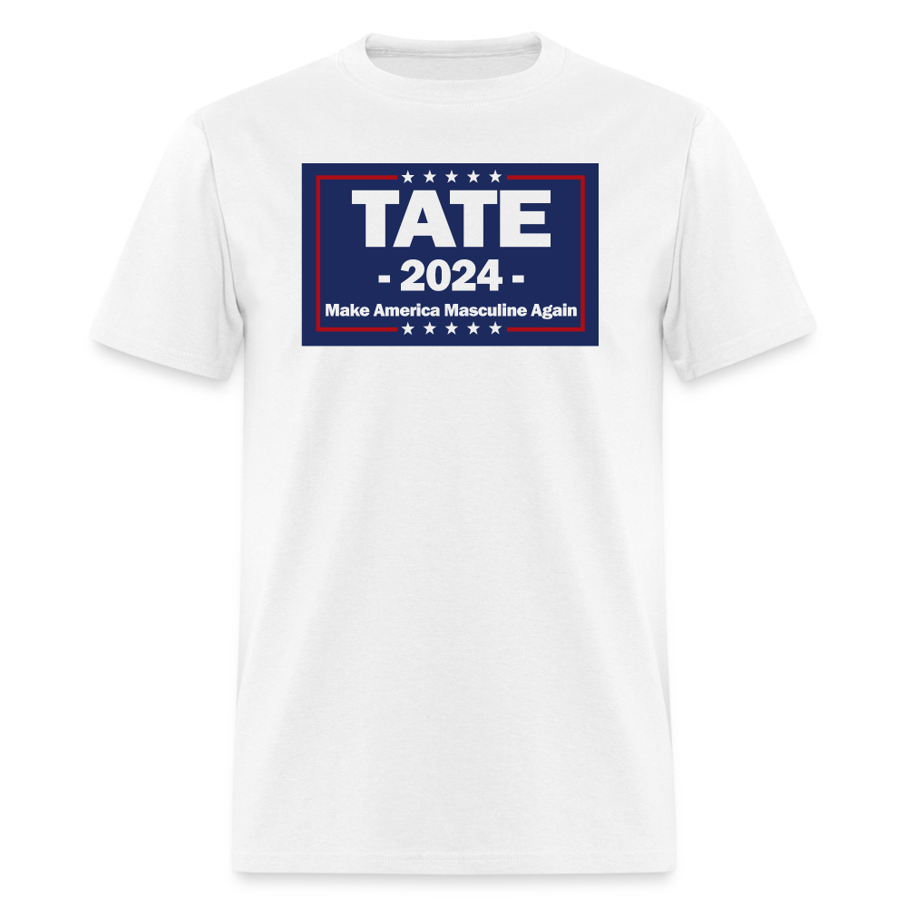 Andrew Tate 2024 Presidential shirt - white