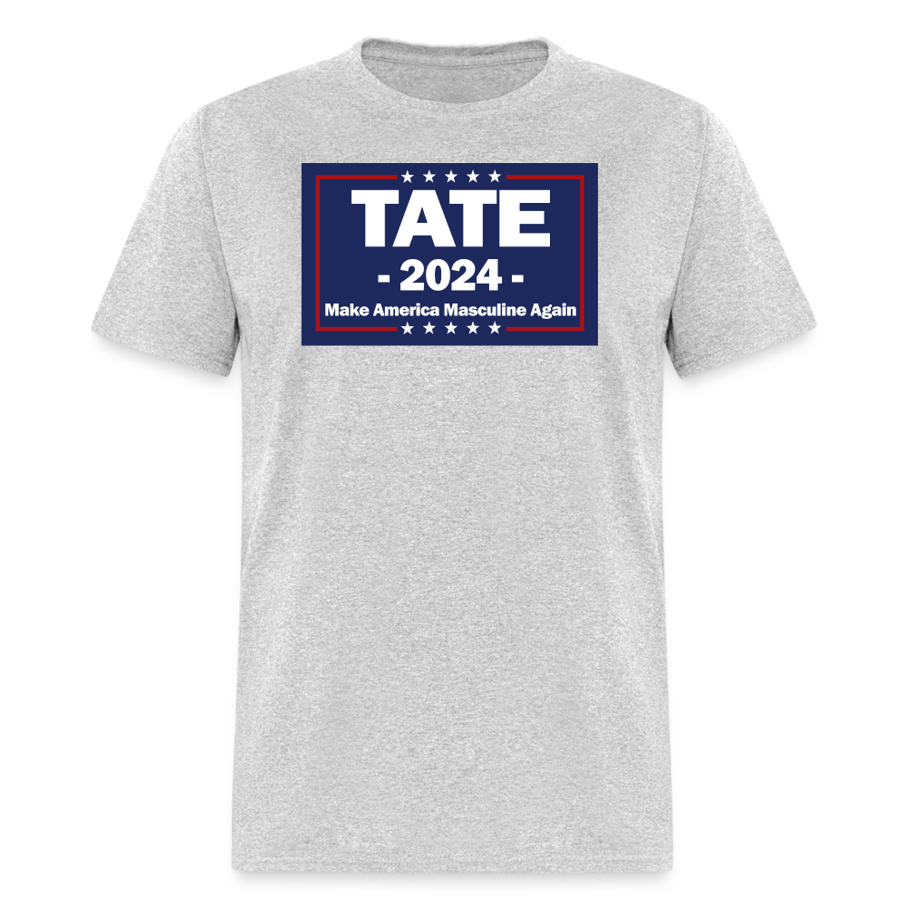 Andrew Tate 2024 Presidential shirt - heather gray