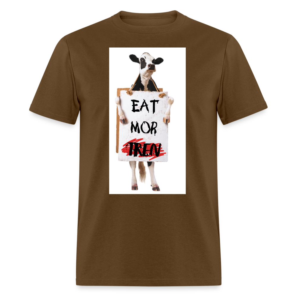 EAT MOR TREN T-Shirt - brown